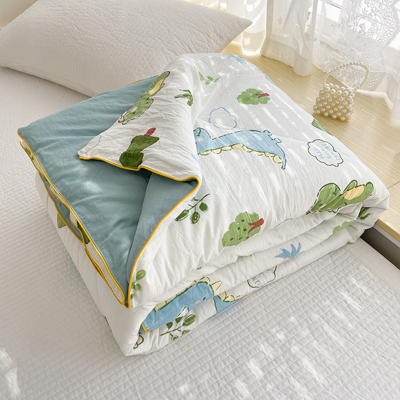 Class A Washed Cotton Double-layer Yarn Soybean Fiber Air-conditioning Quilt