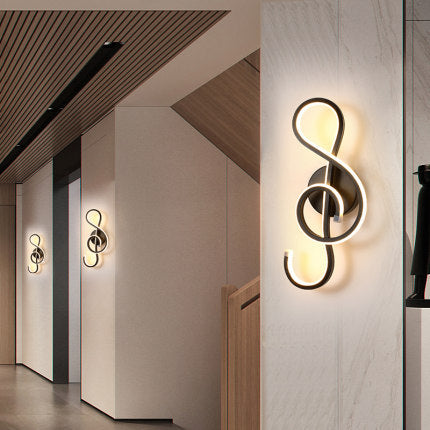 LED wall lamp Nordic minimalist bedroom bedside lamp
