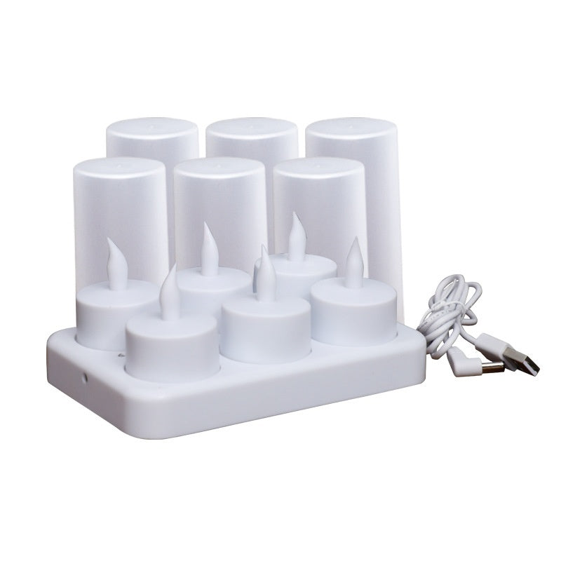 Confession Atmosphere Long-Lasting Rechargeable LED Candle Light
