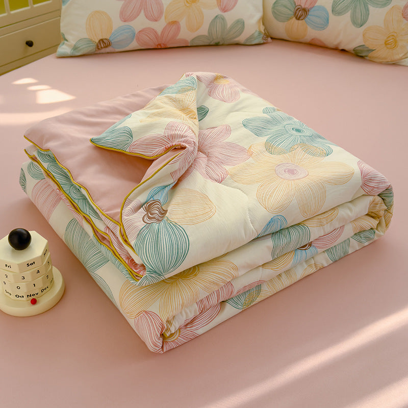 Class A Washed Cotton Double-layer Yarn Soybean Fiber Air-conditioning Quilt