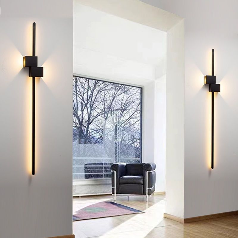 New Minimalist Line Wall Lamp for Bedroom Bedside