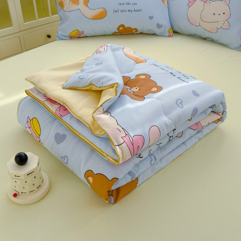 Class A Washed Cotton Double-layer Yarn Soybean Fiber Air-conditioning Quilt