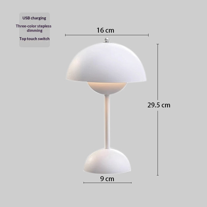 Retro Bud Table Lamp Wireless Charging Ambient Table Lamp
