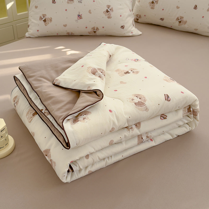 Class A Washed Cotton Double-layer Yarn Soybean Fiber Air-conditioning Quilt