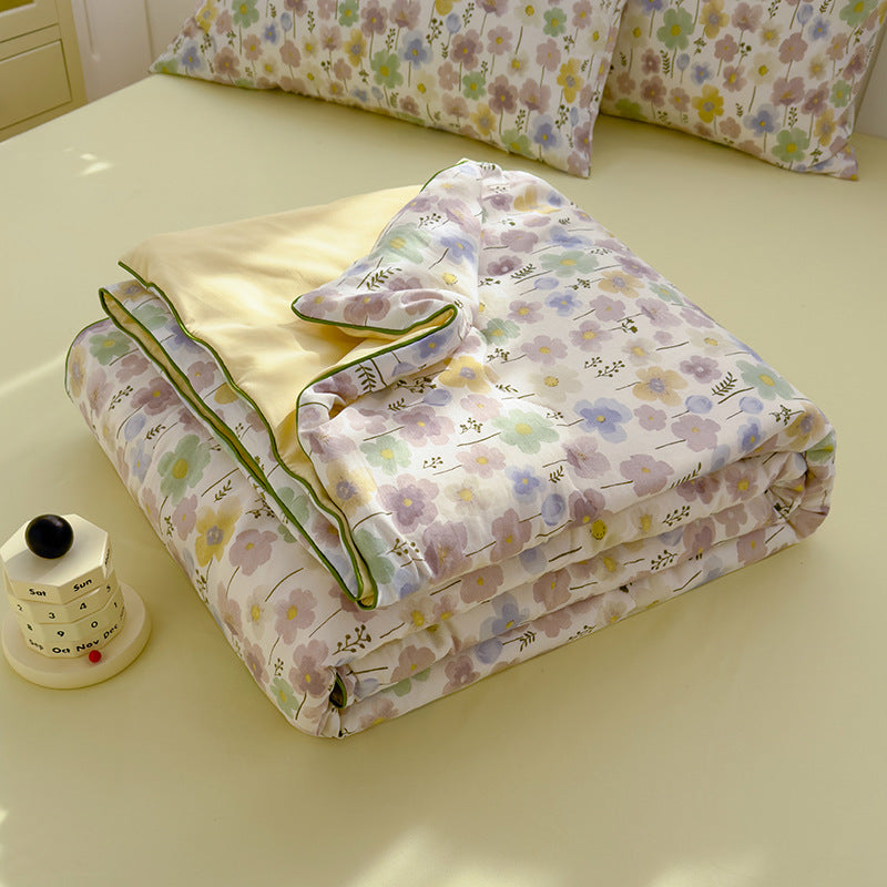 Class A Washed Cotton Double-layer Yarn Soybean Fiber Air-conditioning Quilt