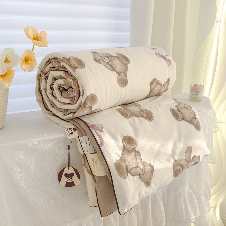 Class A Washed Cotton Double-layer Yarn Soybean Fiber Air-conditioning Quilt
