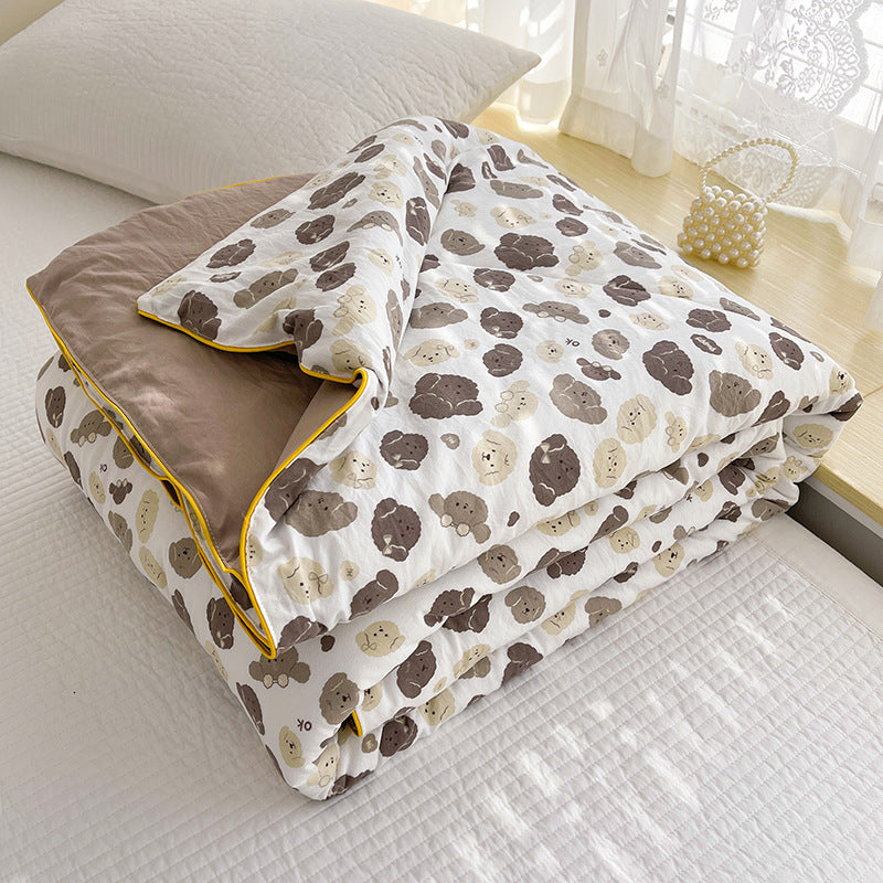 Class A Washed Cotton Double-layer Yarn Soybean Fiber Air-conditioning Quilt