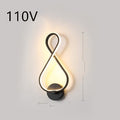 LED wall lamp Nordic minimalist bedroom bedside lamp