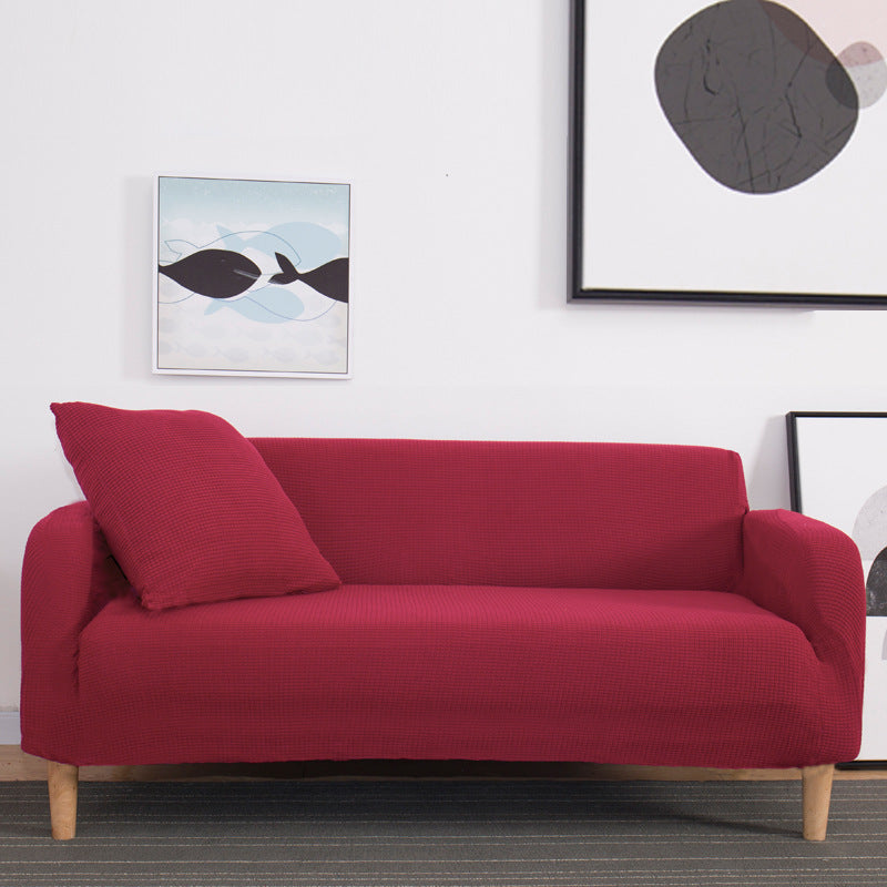 Single Double Three-seater Knitted Thickened Sofa Cover