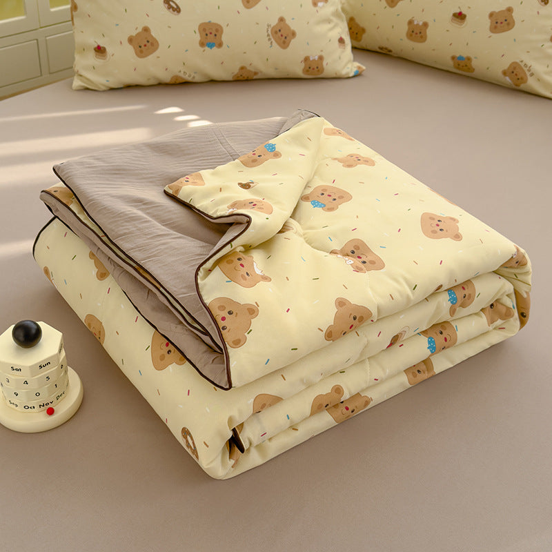 Class A Washed Cotton Double-layer Yarn Soybean Fiber Air-conditioning Quilt