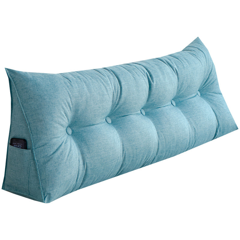 Cotton And Linen Cushion Without Bedside Soft Upholstery