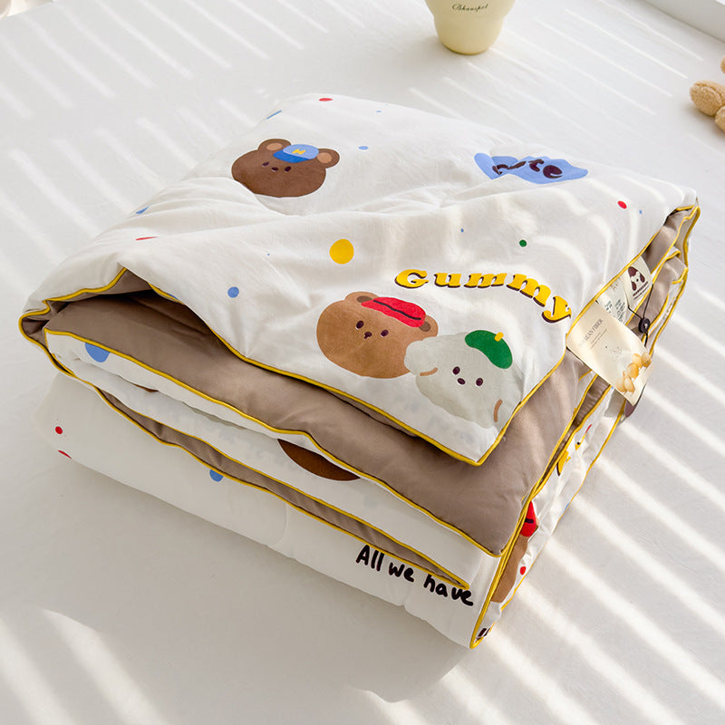 Class A Washed Cotton Double-layer Yarn Soybean Fiber Air-conditioning Quilt