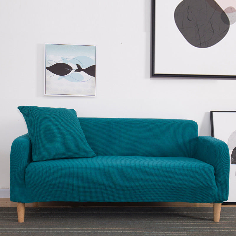 Single Double Three-seater Knitted Thickened Sofa Cover
