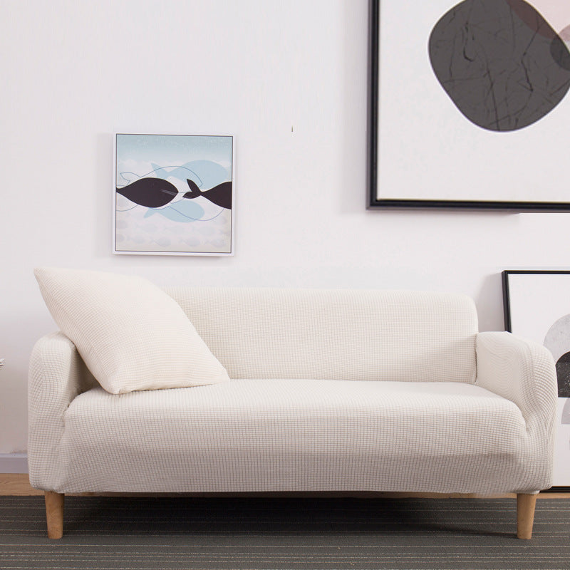 Single Double Three-seater Knitted Thickened Sofa Cover
