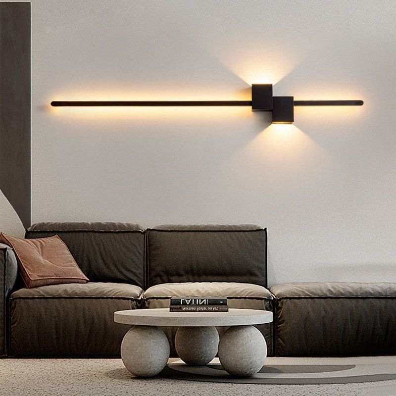 New Minimalist Line Wall Lamp for Bedroom Bedside
