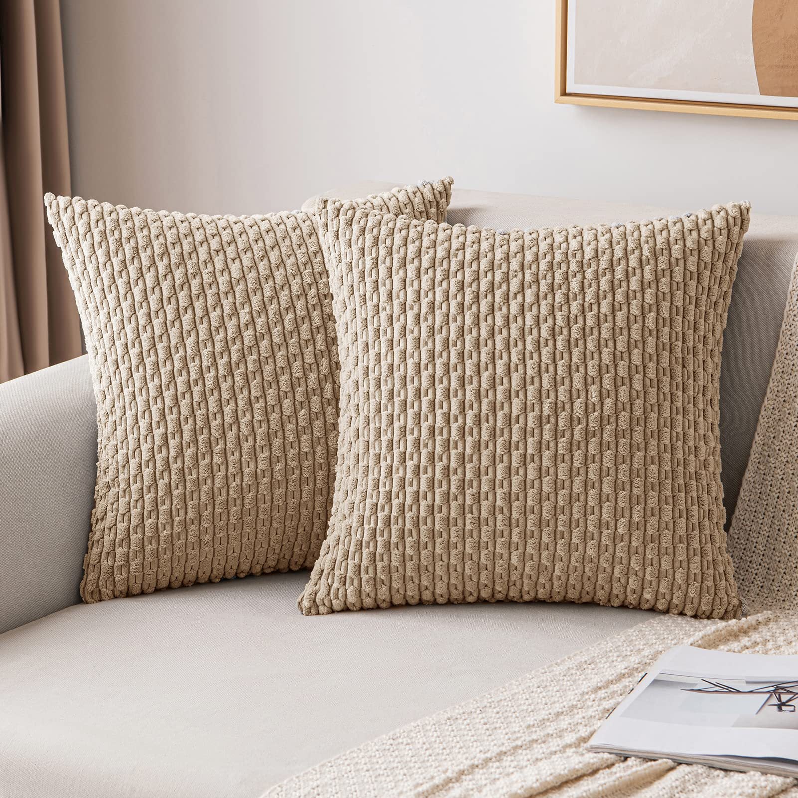 Modern Nordic Instagram Style Solid Color Pillow Cover