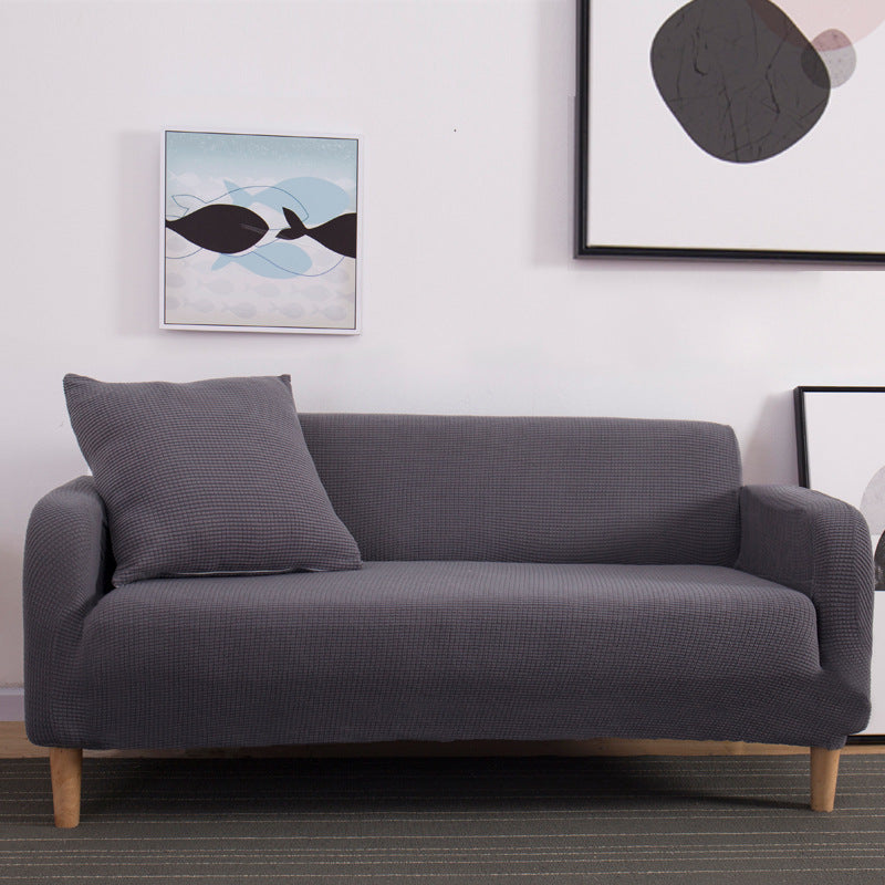 Single Double Three-seater Knitted Thickened Sofa Cover