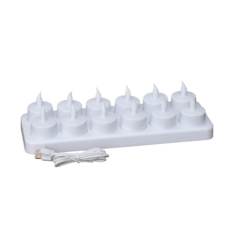 Confession Atmosphere Long Endurance Led Rechargeable Candle Light