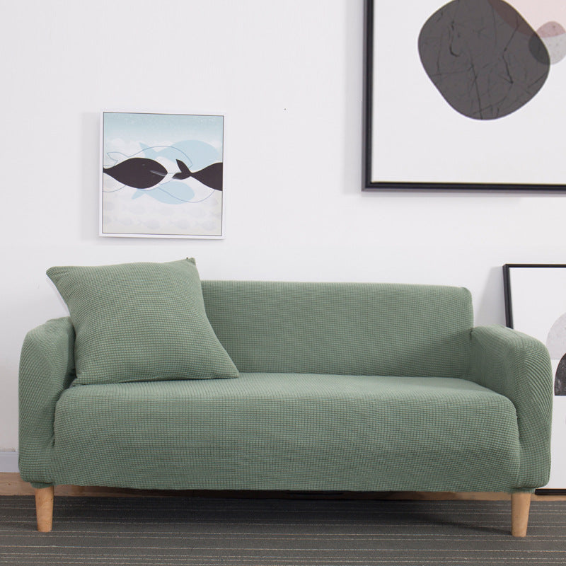 Single Double Three-seater Knitted Thickened Sofa Cover