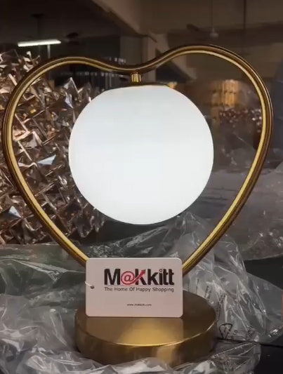 The Beautiful Heart-Shaped Lamp