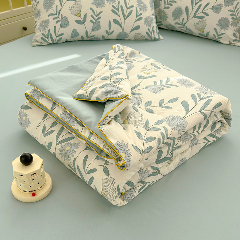 Class A Washed Cotton Double-layer Yarn Soybean Fiber Air-conditioning Quilt