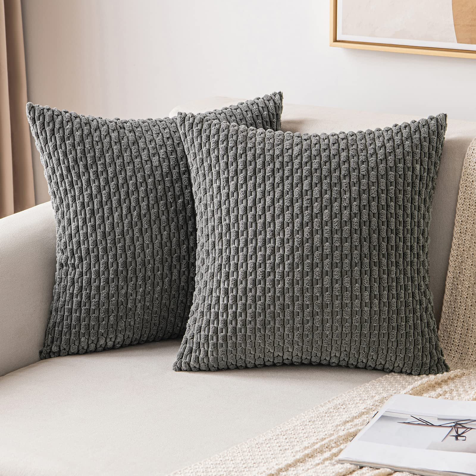 Modern Nordic Instagram Style Solid Color Pillow Cover
