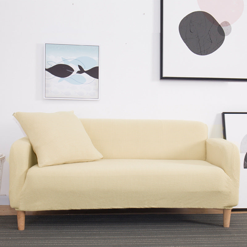 Single Double Three-seater Knitted Thickened Sofa Cover