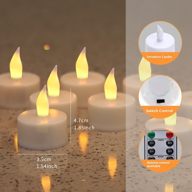 Confession Atmosphere Long-Lasting Rechargeable LED Candle Light