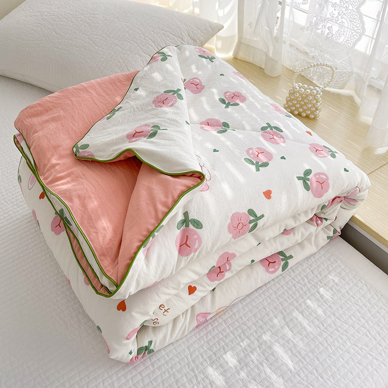 Class A Washed Cotton Double-layer Yarn Soybean Fiber Air-conditioning Quilt