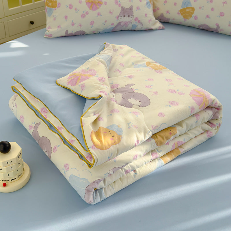 Class A Washed Cotton Double-layer Yarn Soybean Fiber Air-conditioning Quilt