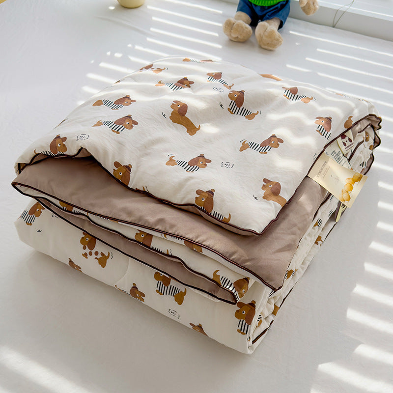 Class A Washed Cotton Double-layer Yarn Soybean Fiber Air-conditioning Quilt