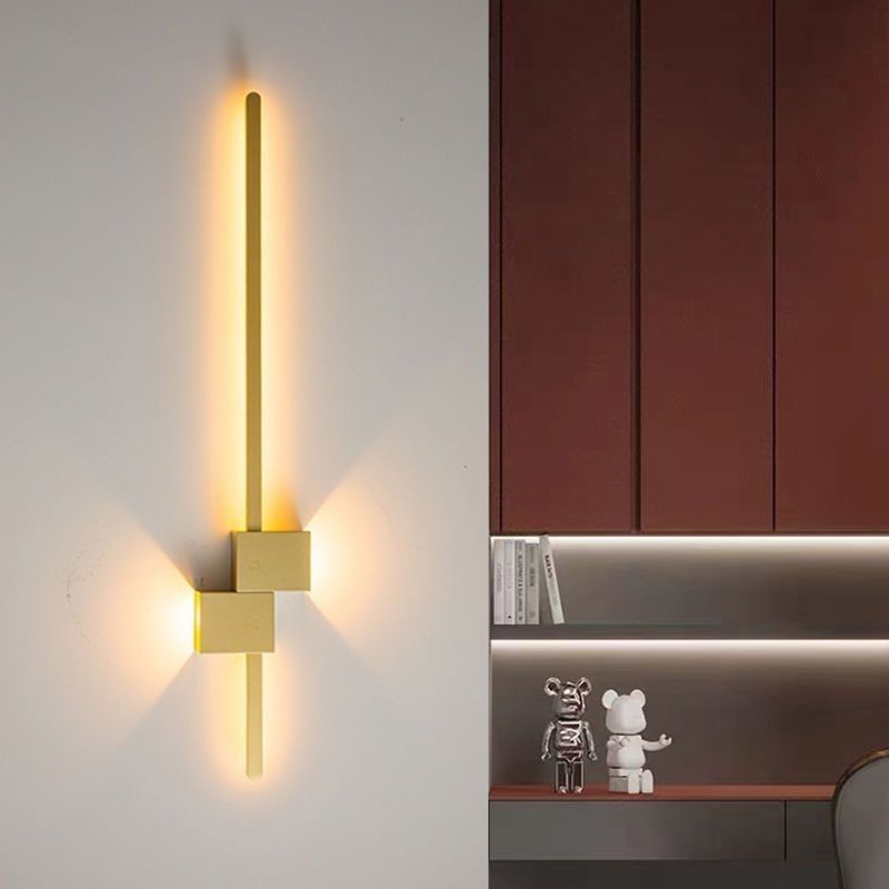 New Minimalist Line Wall Lamp for Bedroom Bedside