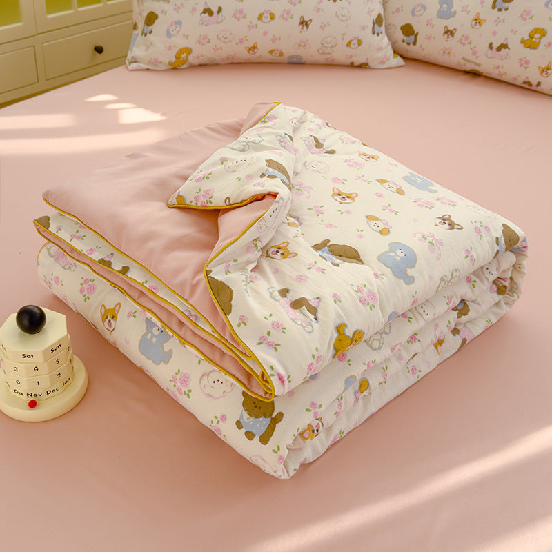 Class A Washed Cotton Double-layer Yarn Soybean Fiber Air-conditioning Quilt