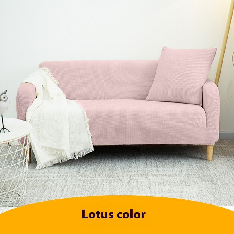 Single Double Three-seater Knitted Thickened Sofa Cover