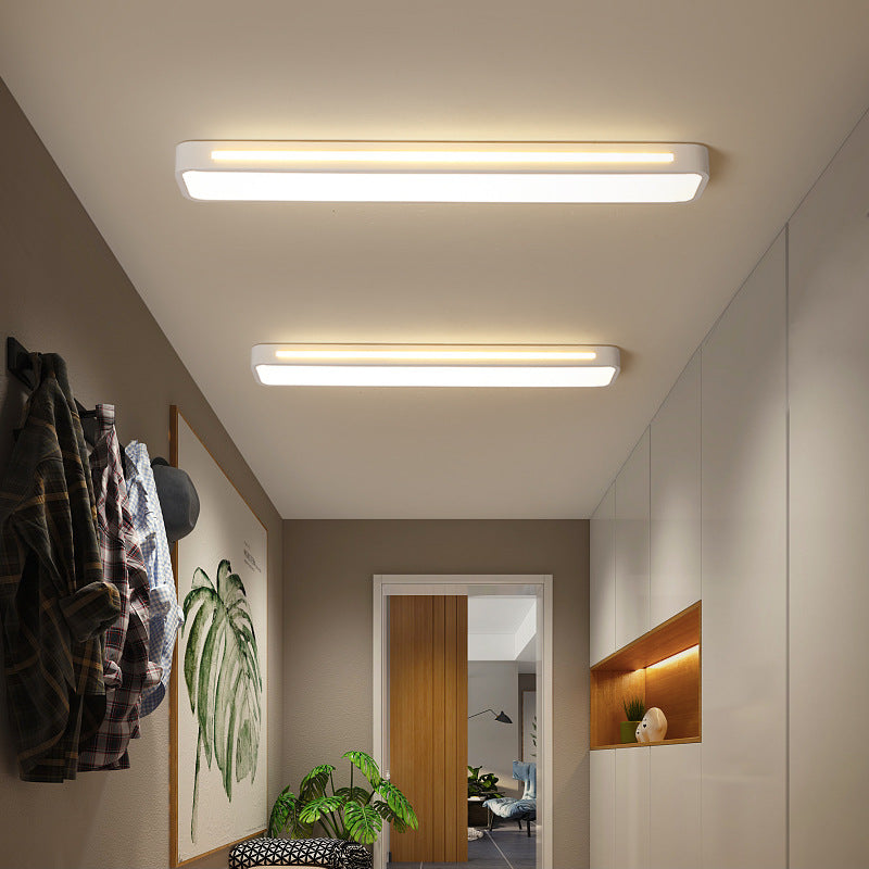 Plafonnier LED nordique simple pour couloir