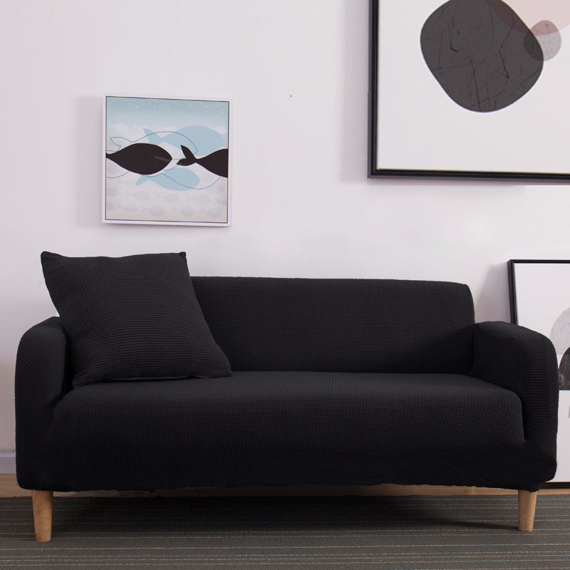 Single Double Three-seater Knitted Thickened Sofa Cover