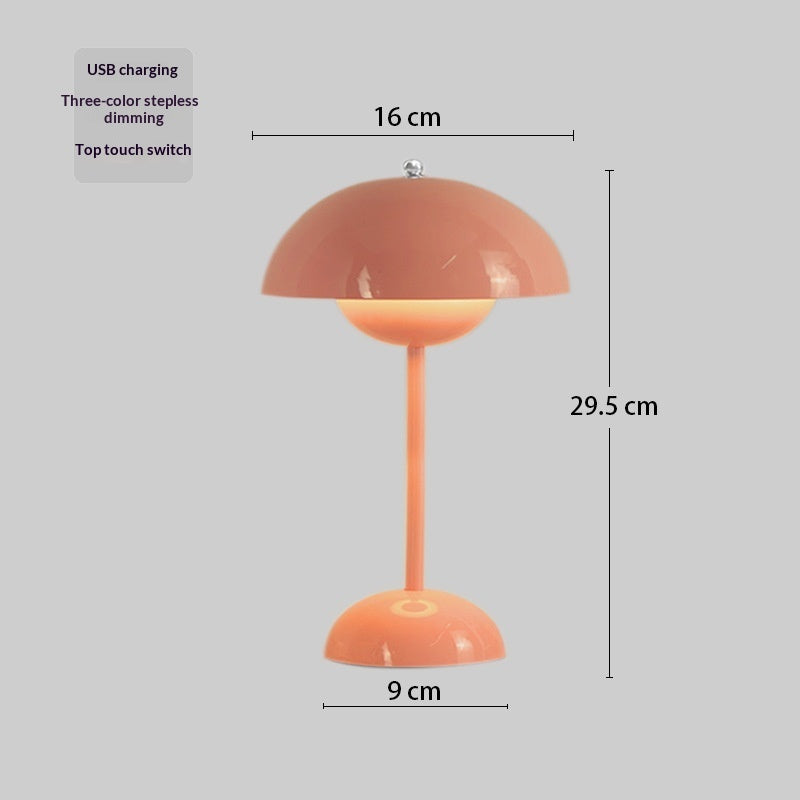 Retro Bud Table Lamp Wireless Charging Ambient Table Lamp